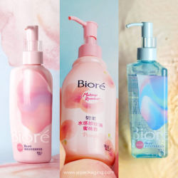 POM-free pumps for KAO, Bioré makeup remover & cleansing oil
